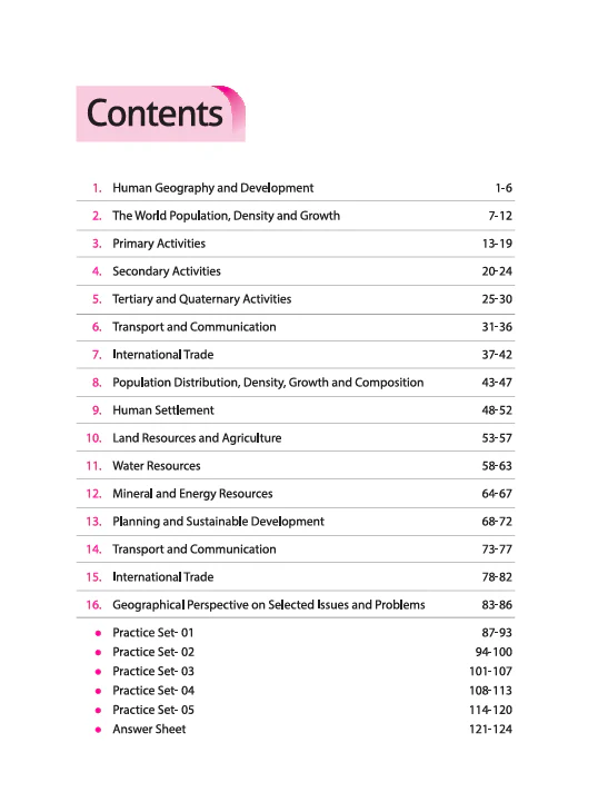 Olympiad ACE  Geography  Class 12 | A Comprehensive Practice Book | ACE Your Olympiad Preparation - Image 3