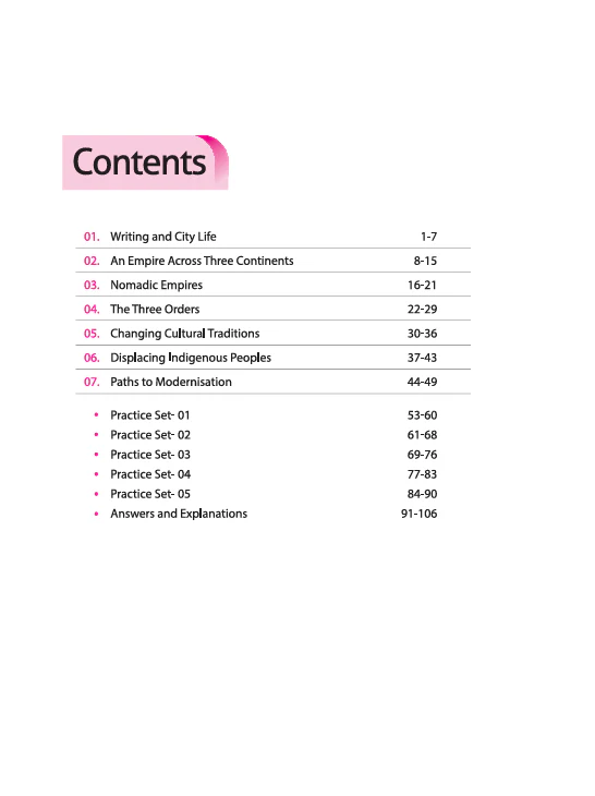 Olympiad ACE History Class 11 | A Comprehensive Practice Book | ACE Your Olympiad Preparation - Image 3