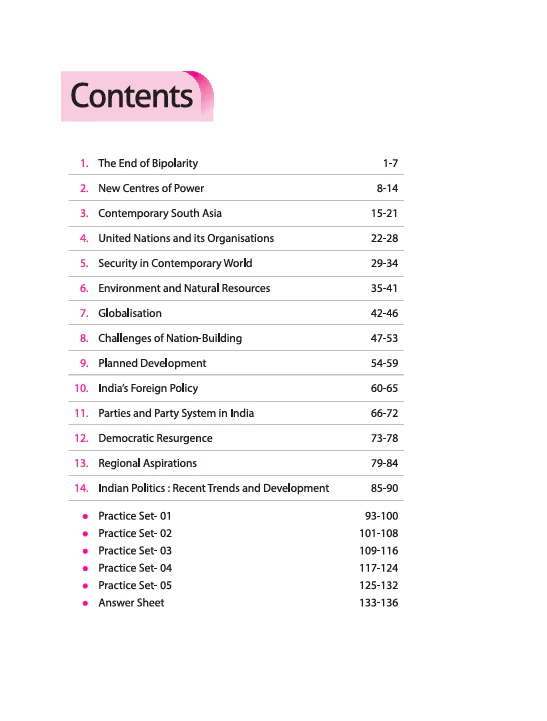 Olympiad ACE Political Science  Class 12 | A Comprehensive Practice Book | ACE Your Olympiad Preparation - Image 3