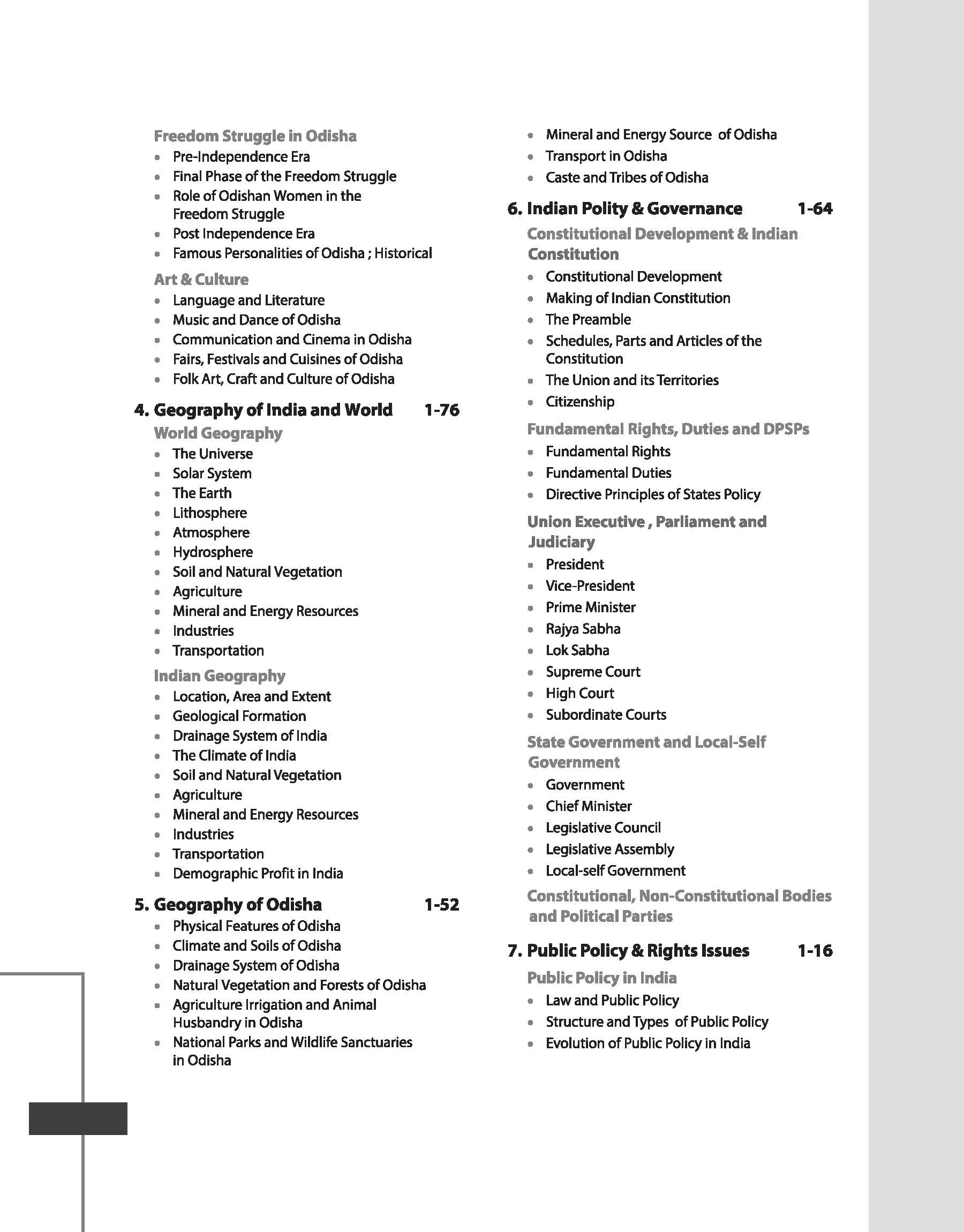 OPSC Prelims 2026 (Odisha Civil Services Exam) | General Studies (Paper 1) | Complete Notes with 5000+ MCQs | Solved Papers 2016–2025 | 5 Crack Sets & 2 Online Mock Tests | For Group A & B Services - Image 4