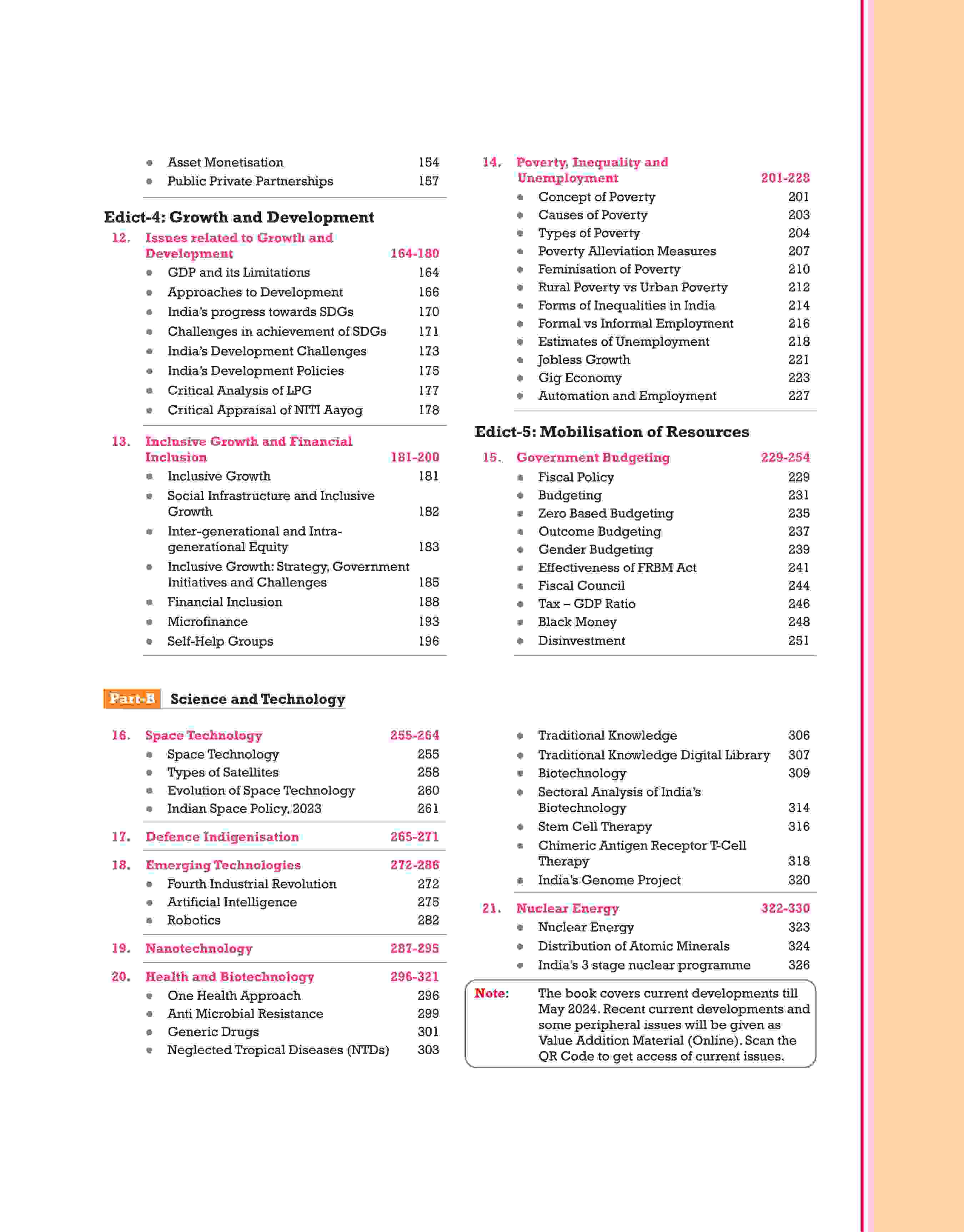 Pulse Handwritten Notes IAS Mains - Economic Development And Science & Technology (GS-3)| First Edition - Image 4