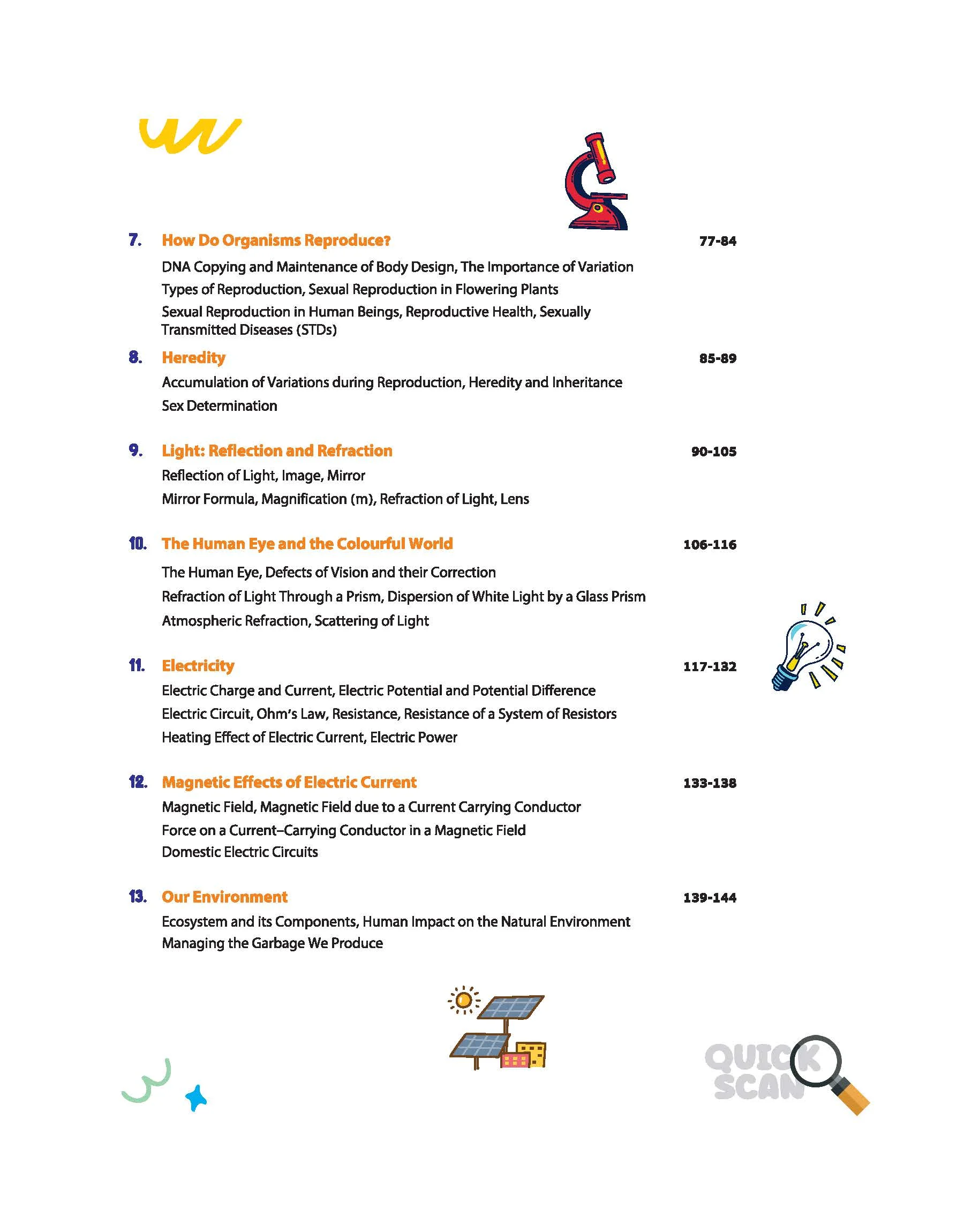 Quick Scan Science | CBSE Class 10 | Fast Revision Notes for High Scores | NCERT Theory, Handwritten Notes, Flow Charts & Tables, 3D Images | Based on Latest CBSE Syllabus - Image 3