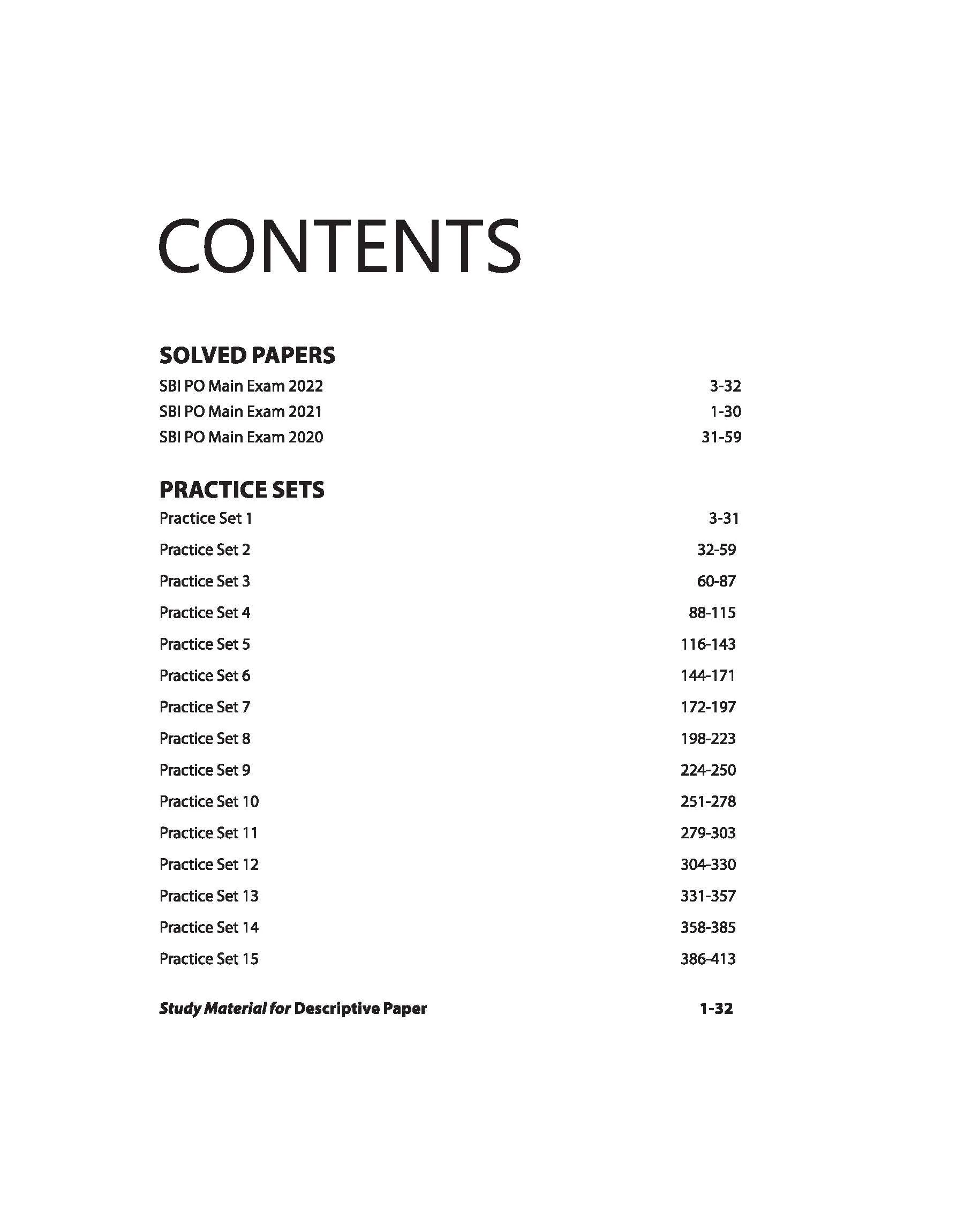 SBI PO Phase-2 Main Exam 2023-24 | 15 Practice Sets & Solved Papers| English Medium - Image 3