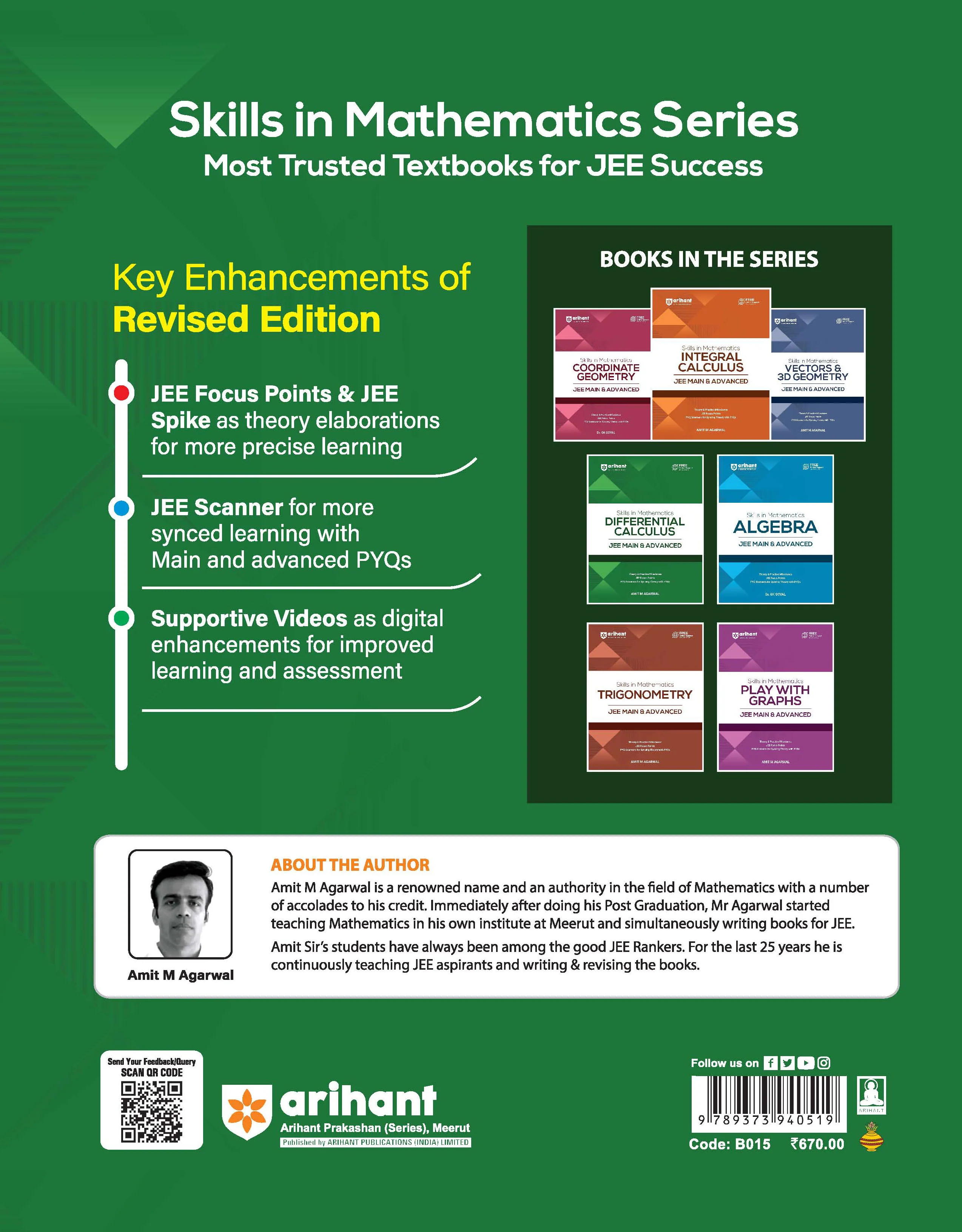 Skills in Mathematics Differential Calculus for JEE Main & Advanced 2027 | Theory, Practice Milestones & PYQ Scanners | Ideal for IIT JEE Aspirants by Amit M Agarwal - Image 12