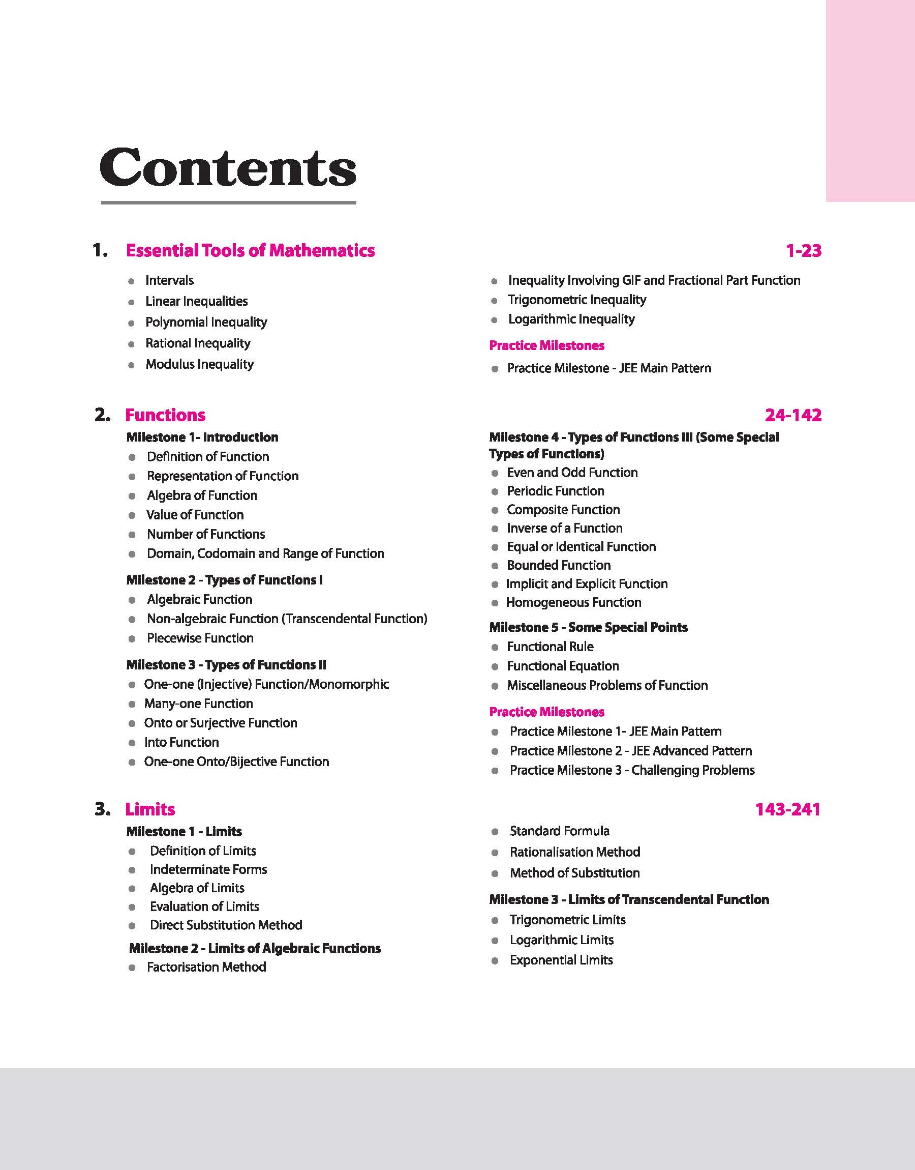 Skills in Mathematics Differential Calculus for JEE Main & Advanced 2027 | Theory, Practice Milestones & PYQ Scanners | Ideal for IIT JEE Aspirants by Amit M Agarwal - Image 5