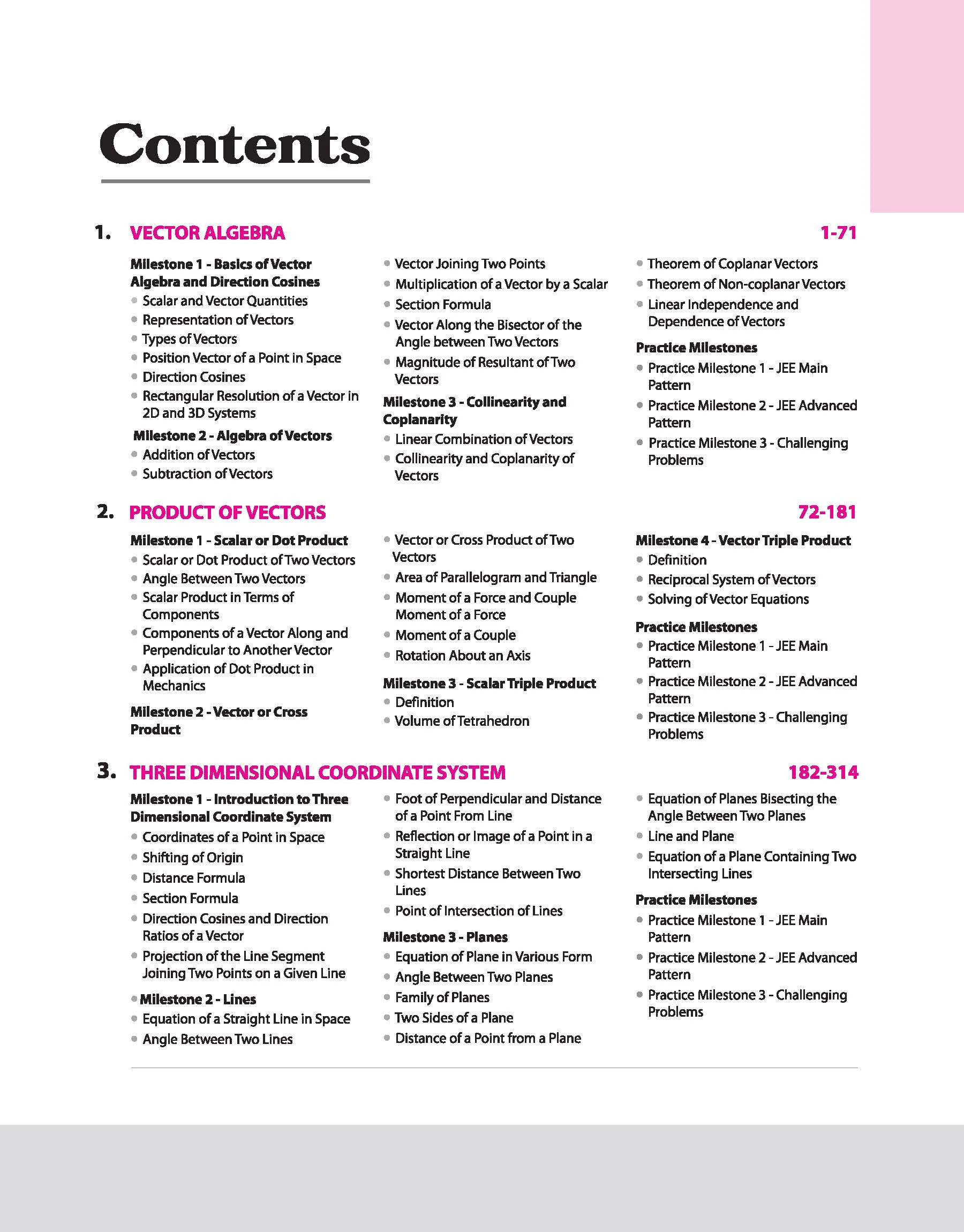 Skills in Mathematics Vectors & 3D Geometry for JEE Main & Advanced 2027 | Theory, Practice Milestones & PYQ Scanners | Ideal for IIT JEE Aspirants by Amit M Agarwal - Image 5