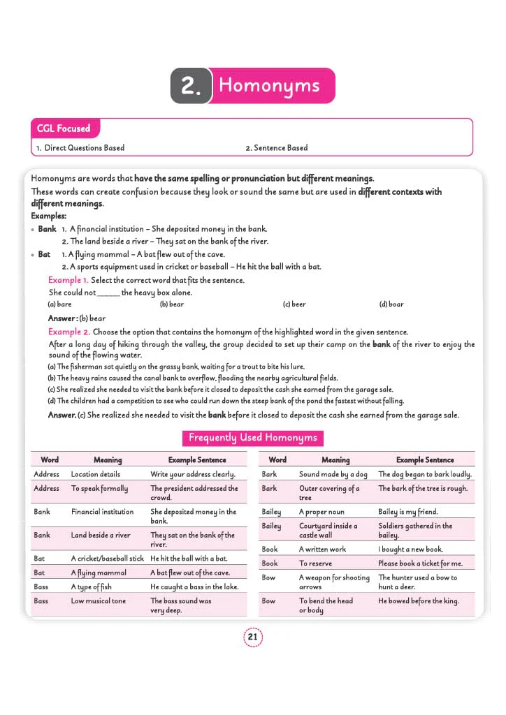 SSC CGL (Tier 1 & 2) English Language & Comprehension Capsule Pro Notes | Complete Syllabus, PYQ Integrated, Notes & Practice | Useful for All SSC Exams - Image 5