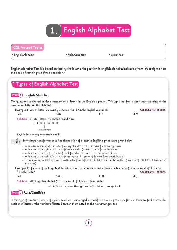 SSC CGL (Tier 1 & 2) General Intelligence & Reasoning Capsule Pro Notes | Complete Syllabus, PYQ Integrated, Notes & Practice | Useful for All SSC Exams - Image 3