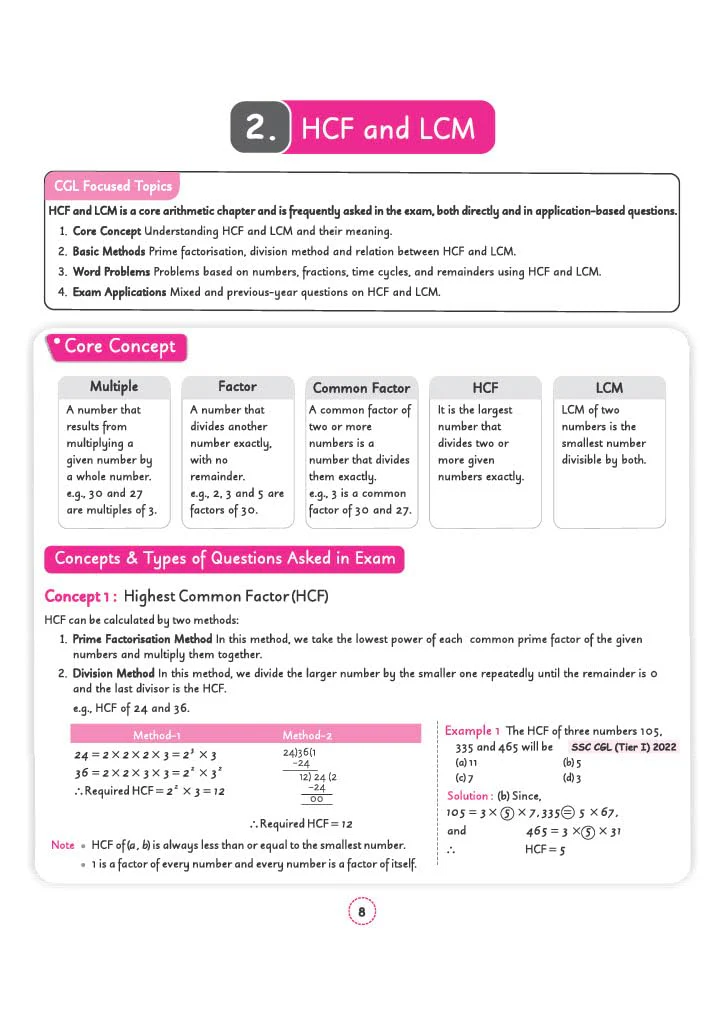 SSC CGL (Tier 1 & 2) Quantitative Aptitude Capsule Pro Notes | Complete Syllabus, PYQ Integrated, Notes & Practice | Useful for All SSC Exams - Image 5