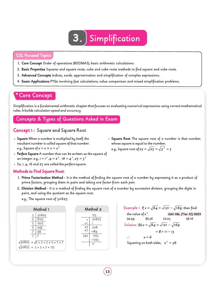 SSC CGL (Tier 1 & 2) Quantitative Aptitude Capsule Pro Notes | Complete Syllabus, PYQ Integrated, Notes & Practice | Useful for All SSC Exams - Image 7