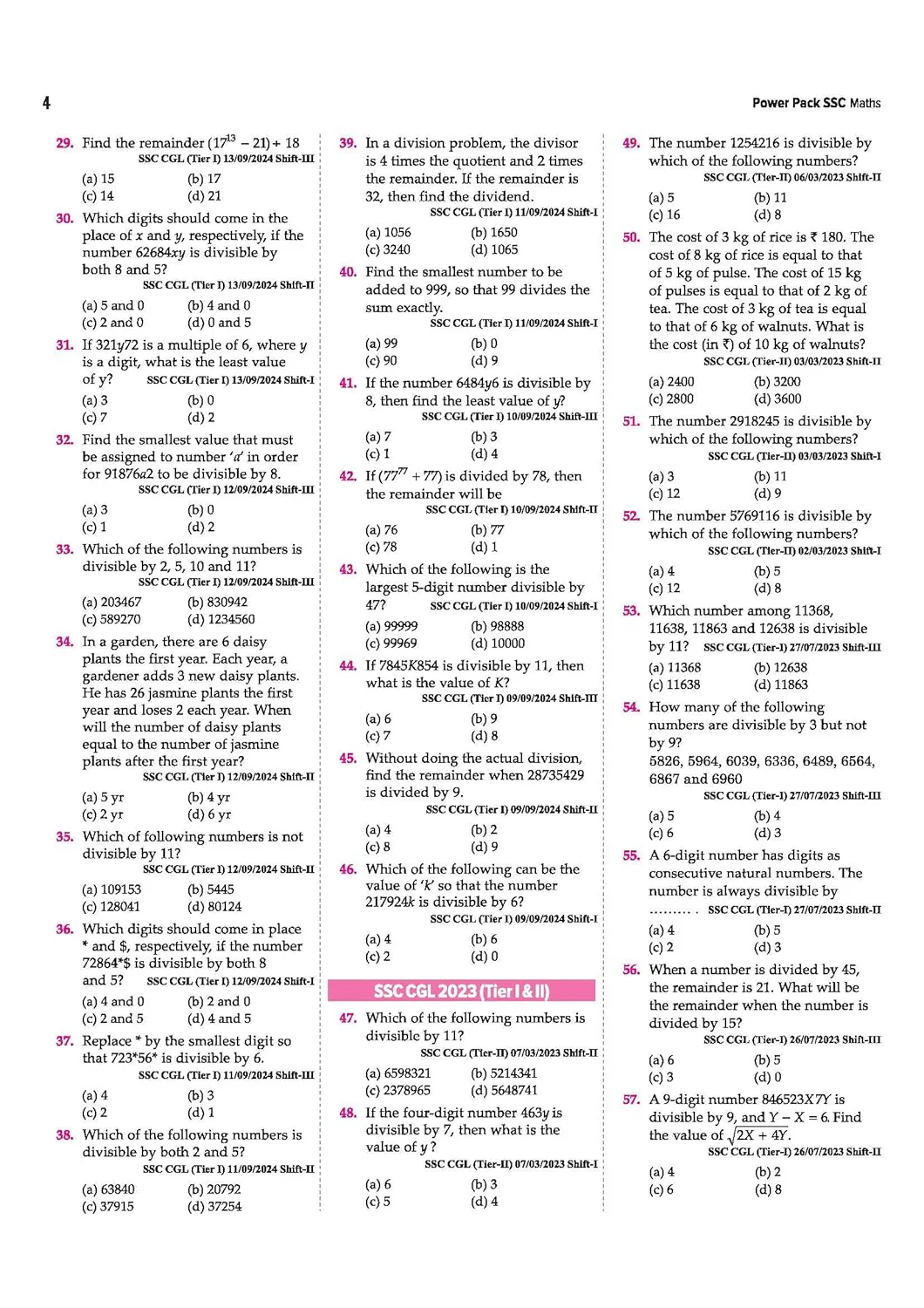 SSC Maths Chapterwise 7600+ MCQs | For CGL, CHSL, CPO, MTS, GD & Steno Exams | Eduquity & TCS Questions Till 2026 | Quick Revision Points + 100% Detailed Solutions - Image 7