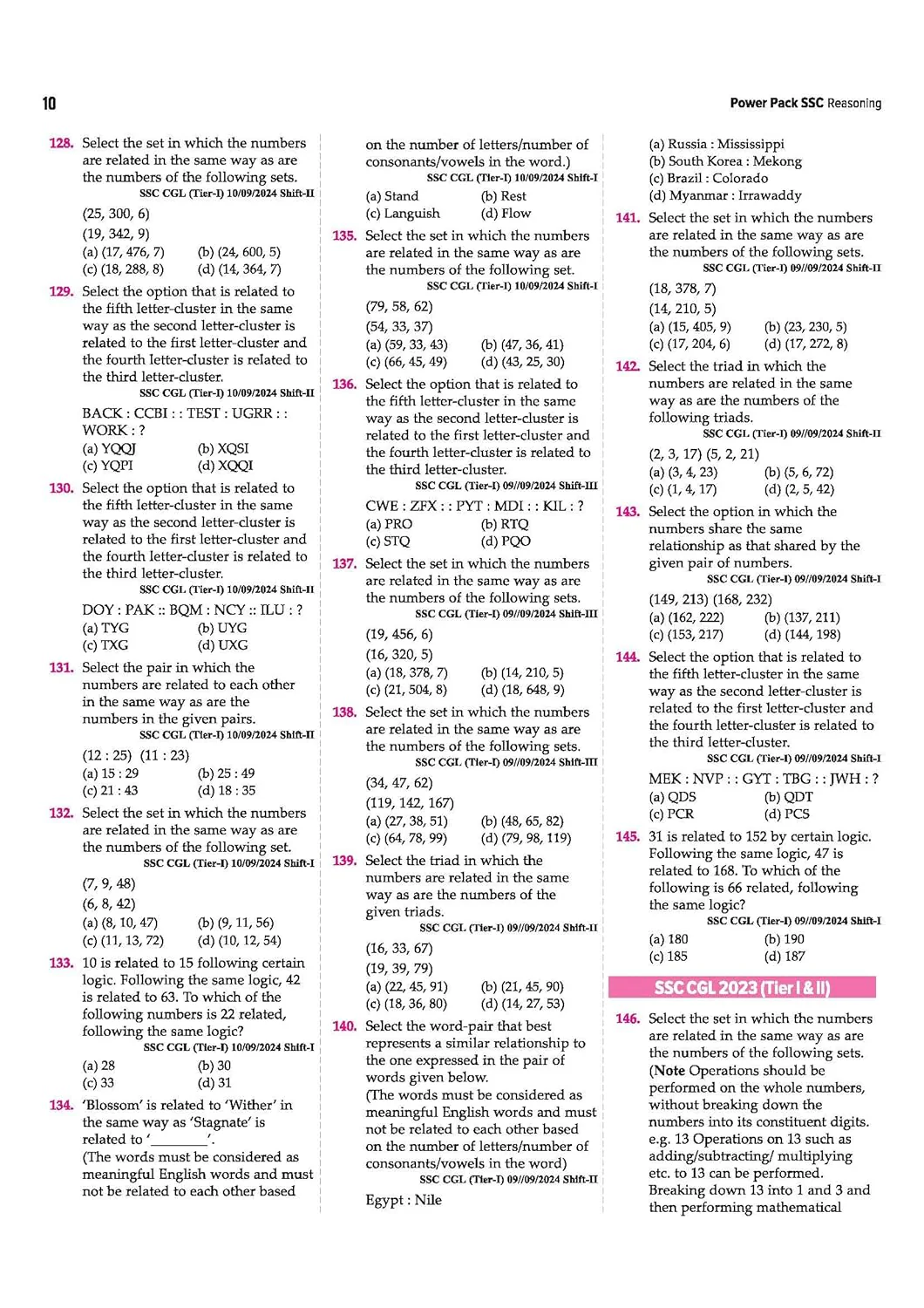 SSC Reasoning Chapterwise 7600+ MCQs | For CGL, CHSL, CPO, MTS, GD & Steno Exams | Eduquity & TCS Questions Till 2026 | Quick Revision Points + 100% Detailed Solutions - Image 8