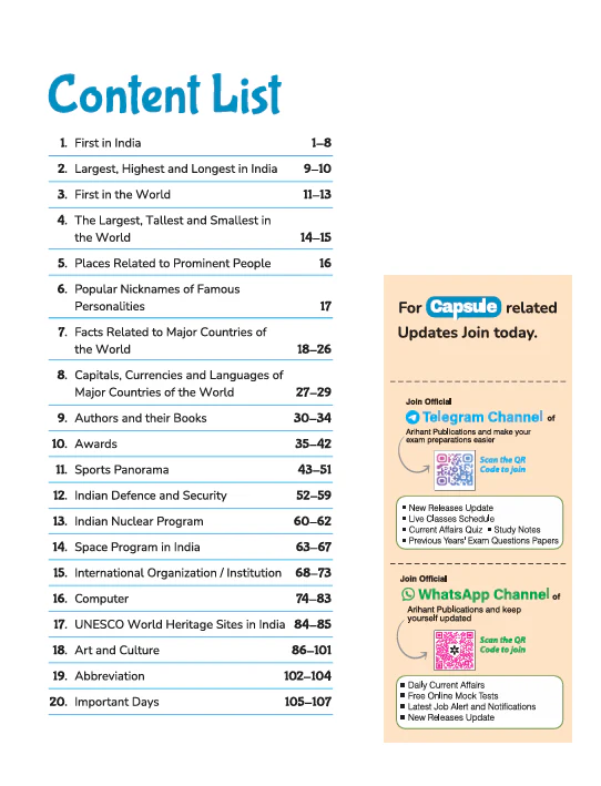 Static GK Capsule  Handwritten Notes | For SSC, Railway, Police, CDS, CAPF and other Competitive Exam - Image 3