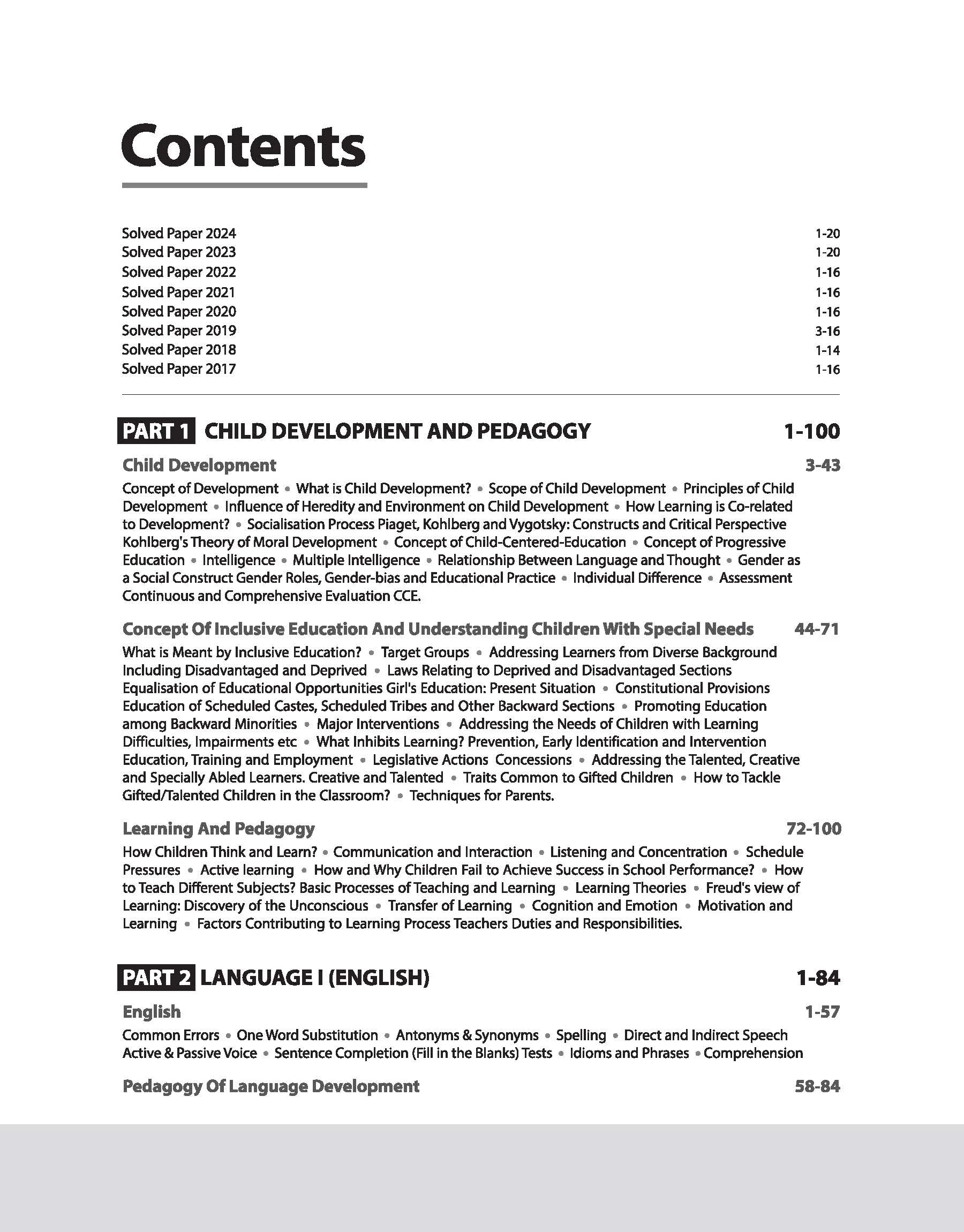 Success Master UTET-I (Uttrakhand Teacher Eligibility Test) Paper-I (for Class I-V Teachers) | With Latest Solved Papers - Image 3