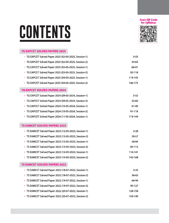 Telangana EAPCET Engineering Entrance 2025 | 21 Years Solved Papers (2025–2015) | Physics, Chemistry & Mathematics | Most Authentic Explanatory Solutions - Image 2