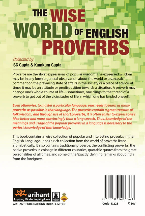 The Wise World of English Proverbs | English Medium - Image 2