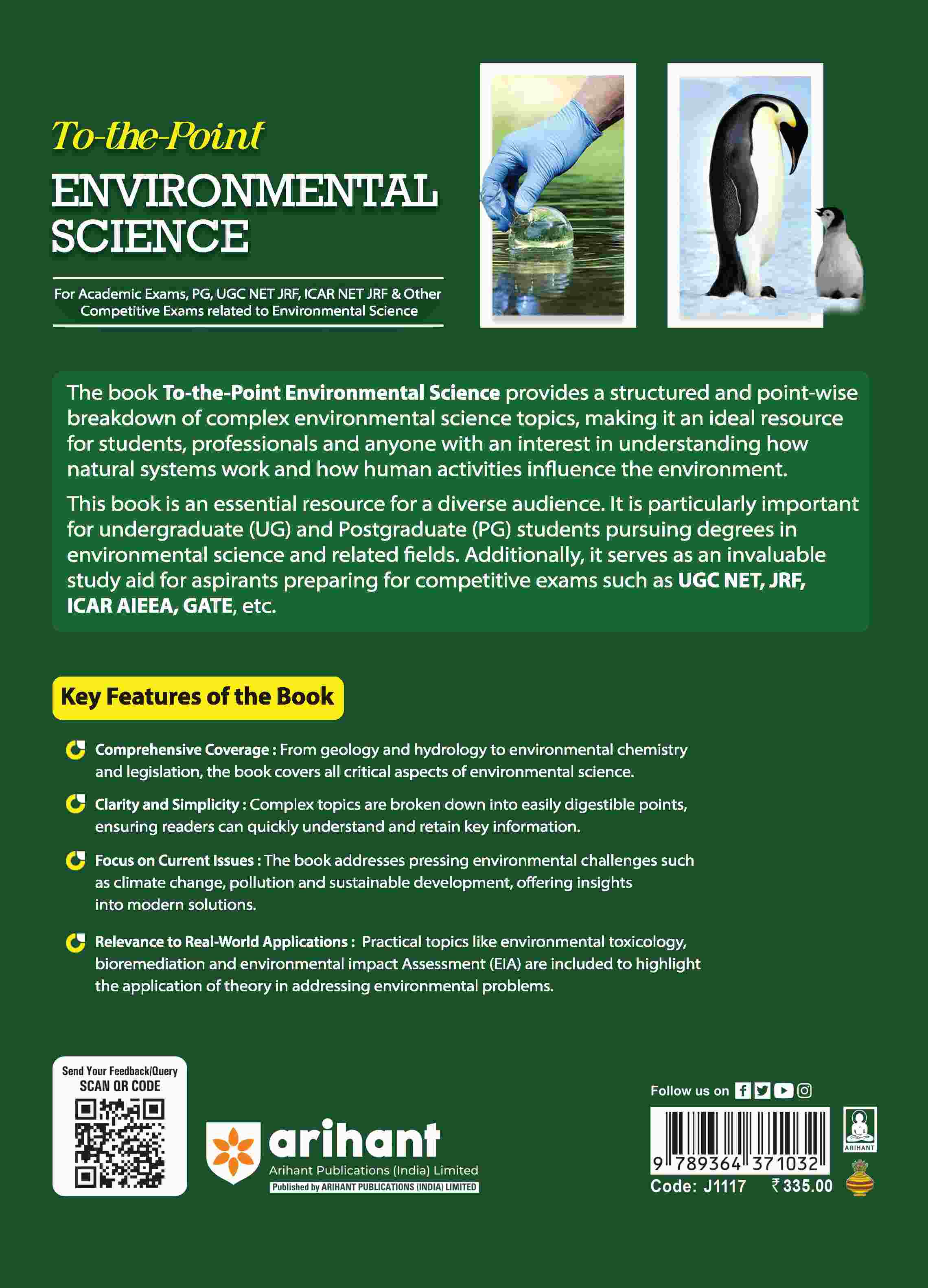 To-the-Point Environmental Science I For Academic Exams, PG, UGC NET, JRF, ICAR NET JRF & Other Competitive Exams - Image 2