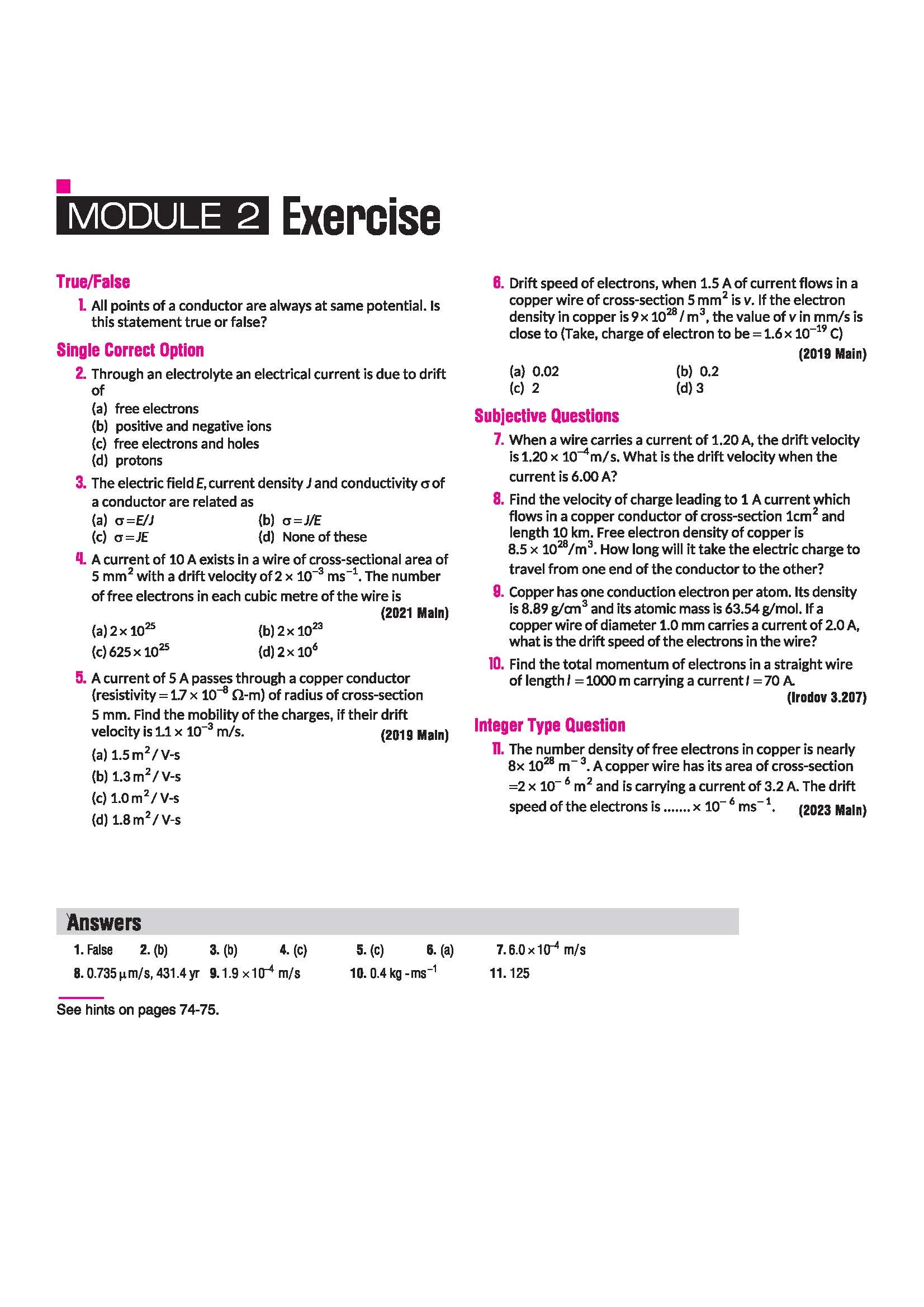 Understanding Physics Electricity and Magnetism for JEE Main & Advanced 2027 | Modular Theory, Concept Practice & Two-Level JEE Pattern Exercises | DC Pandey - Image 11