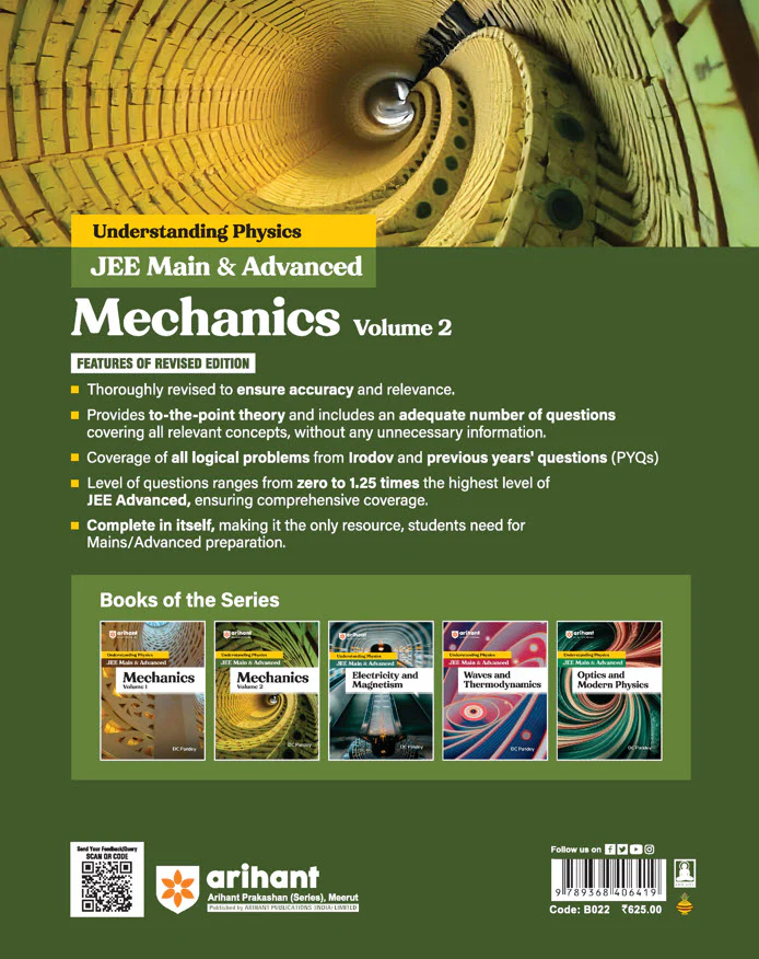 Understanding  Physics Mechanics (Volume 2)  for JEE Main & Advanced | Edition 2025-26 | DC Pandey - Image 2