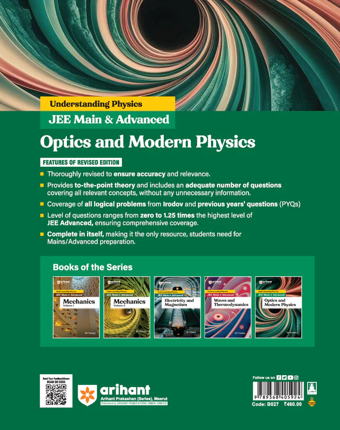 Understanding Physics Optics and Modern Physics for JEE Main & Advanced| Edition 2025-26 | DC Pandey - Image 2