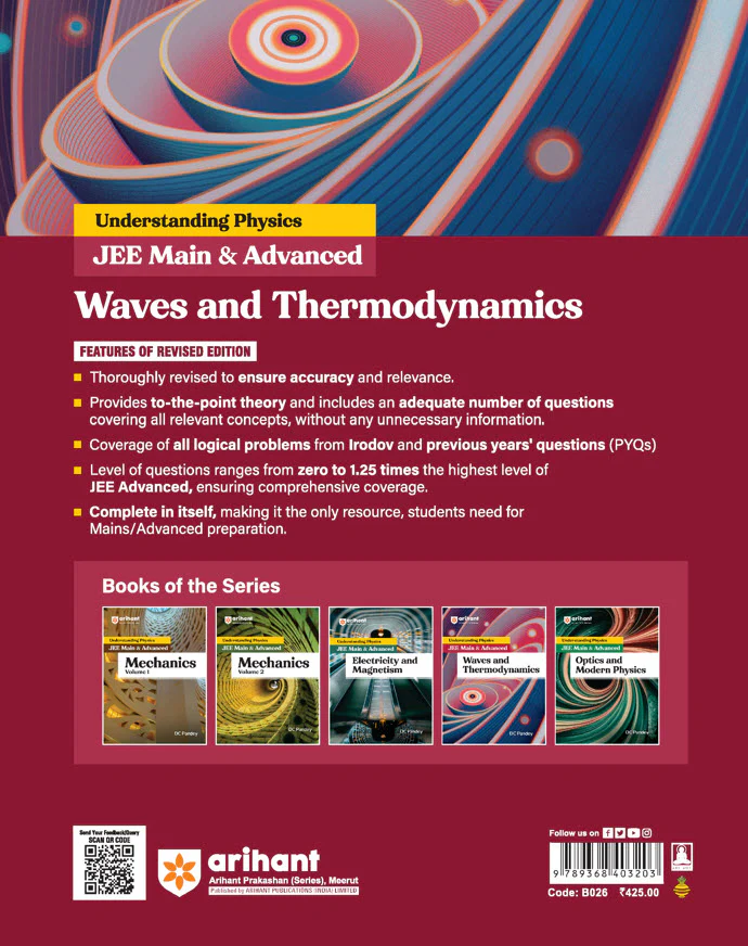 Understanding Physics  Waves & Thermodynamics for JEE Main & Advanced | | Edition 2025-26 DC Pandey - Image 4