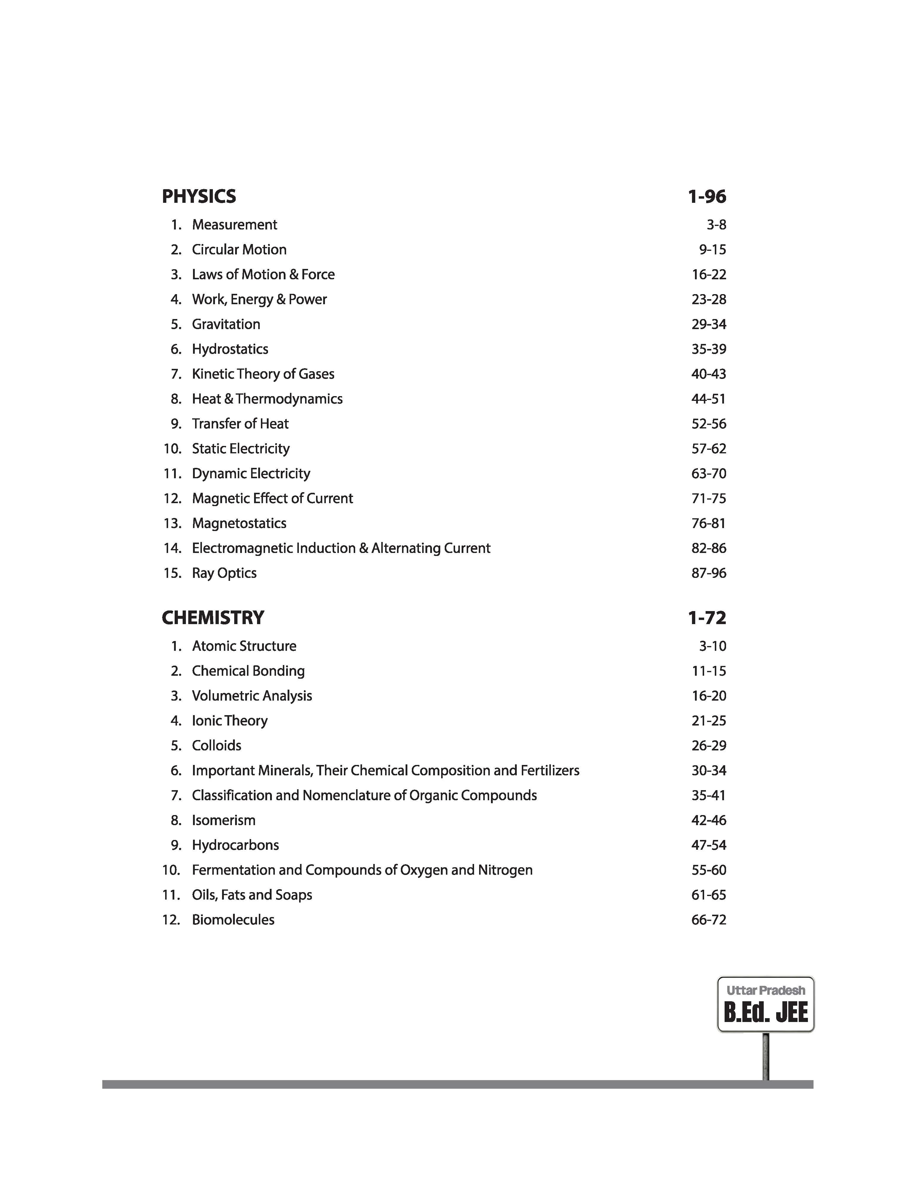 Uttar Pradesh B.Ed JEE 2026 Science Group | Study Guide | Based on Latest Syllabus & Exam Pattern with Model Solved Paper 2025 | English Medium - Image 5