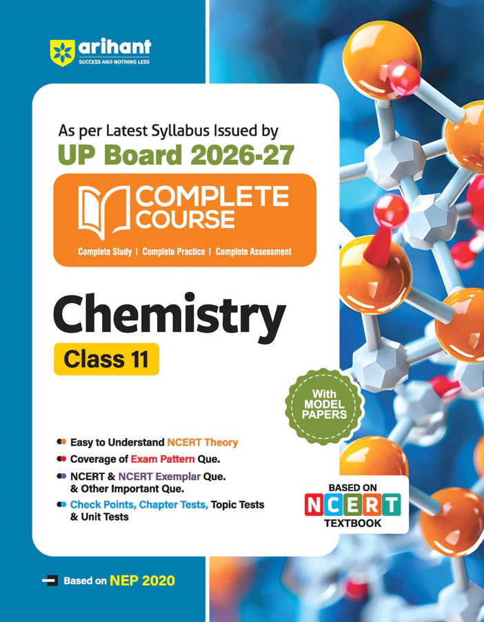 UP Board 2026-27 Complete Course Chemistry Class 11 | Based on NCERT Textbook | NEP 2020 | Chapter Tests, Topic Tests and Model Papers