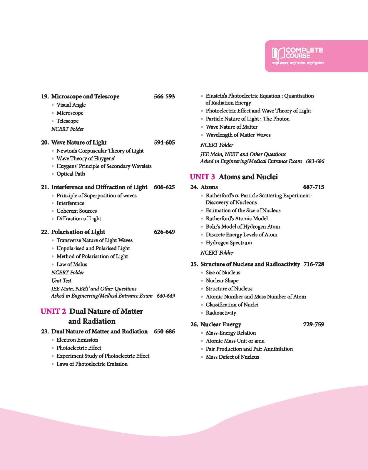UP Board Complete Course Physics Class 12 Exam 2025 | Board Questions, NCERT, NCERT Exemplar Questions & Other Important Questions, Check Points, Chapter Test & Unit Tests Based on NCERT - Image 6