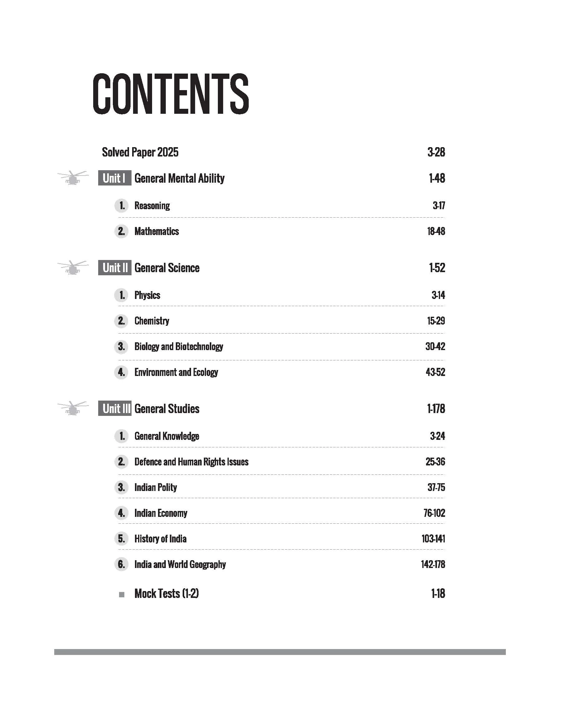 UPSC CAPF Assistant Commandant (AC) 2026 | Chapterwise Topicwise Solved Papers (2011β2025) Paper 1 & 2 | 2 Mock Papers, Sectionwise PYQs with Detailed Explanations | English Medium - Image 3