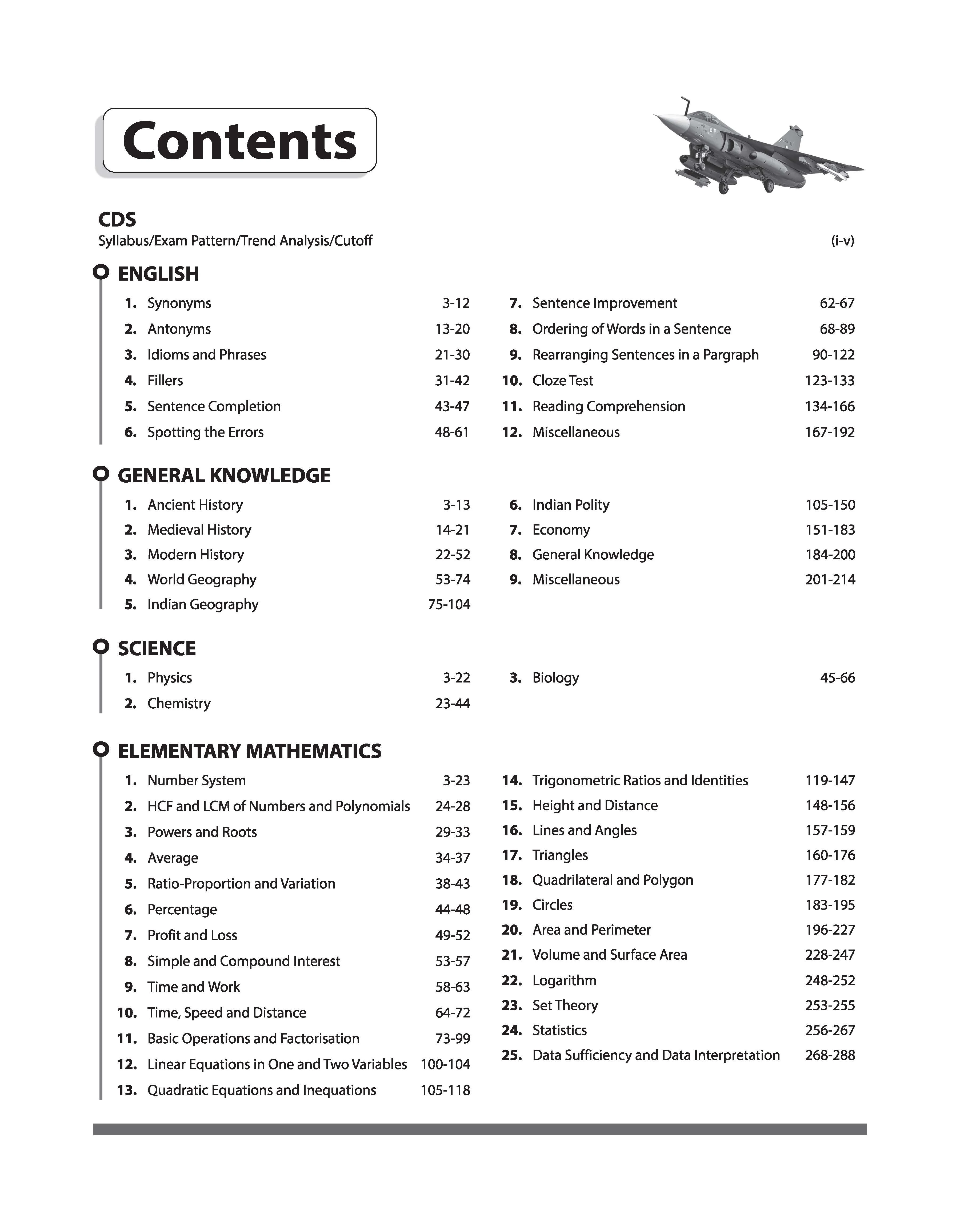 UPSC CDS 2026 — Chapterwise 20 Solved Papers (2025–2016) | English, General Knowledge & Elementary Mathematics | Detailed Explanations & Trend Analysis | 6500+ MCQs - Image 2