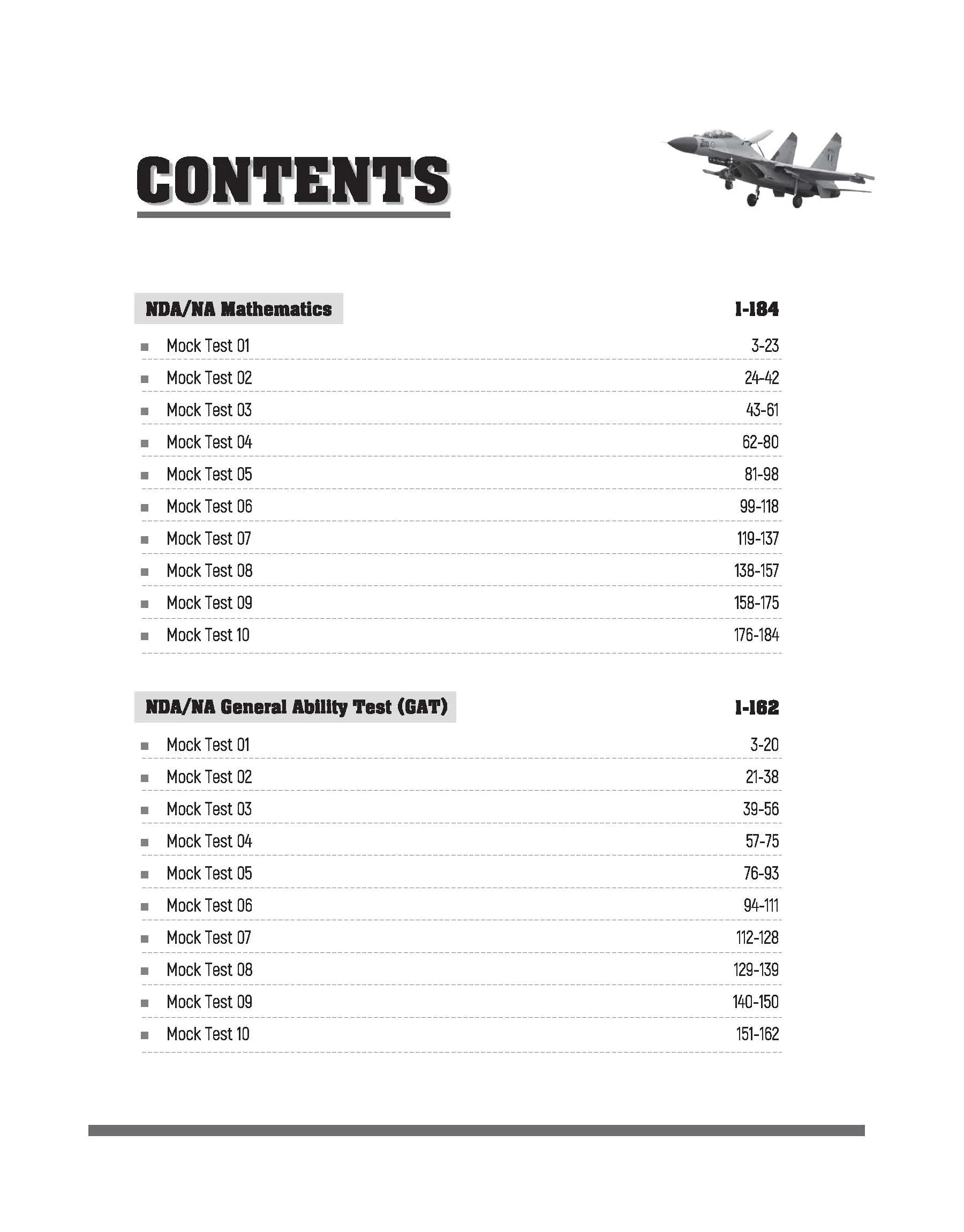 UPSC NDA/NA 2026 – 10 Mock Tests | Complete Practice Book for Mathematics, General Ability Test (GAT) | Latest Pattern, Detailed Solutions, Trend Analysis (2025–2022) & OMR Sheets - Image 3