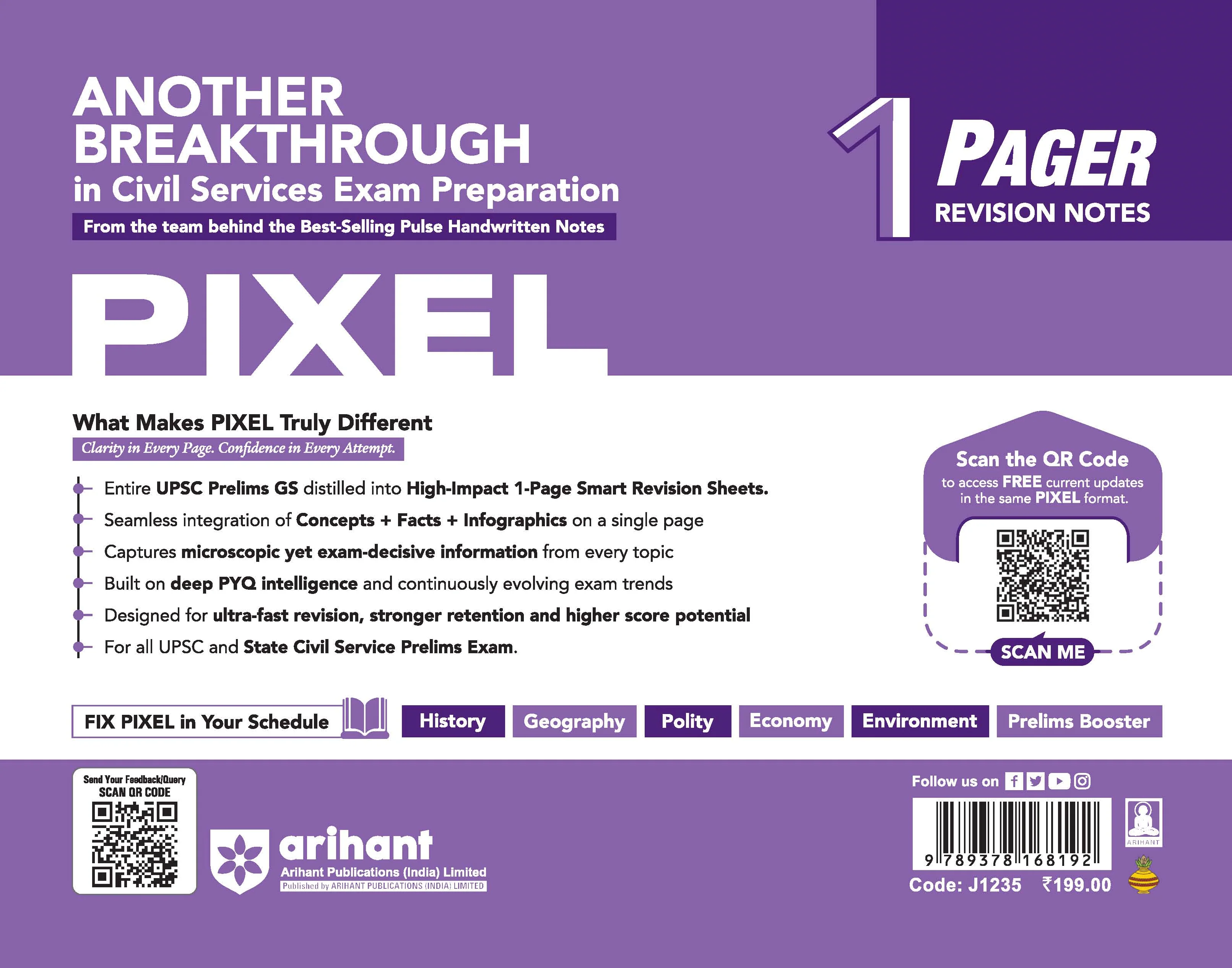 UPSC Prelims Geography | Pixel 1-Pager Revision Notes | Fast Revision, Entire Prelims GS in 1-Page Format, Concept & Fact Infographics with PYQ-Based Preparation - Image 11