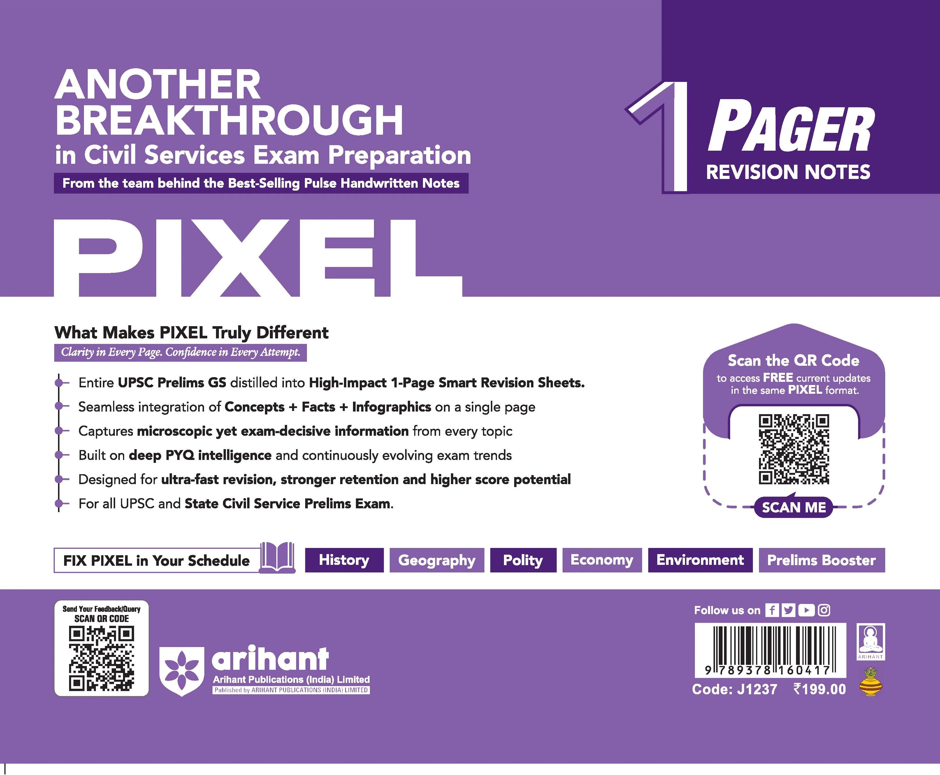 UPSC Prelims Polity | Pixel 1-Pager Revision Notes | Fast Revision, Entire Prelims GS in 1-Page Format, Concept & Fact Infographics with PYQ-Based Preparation - Image 11
