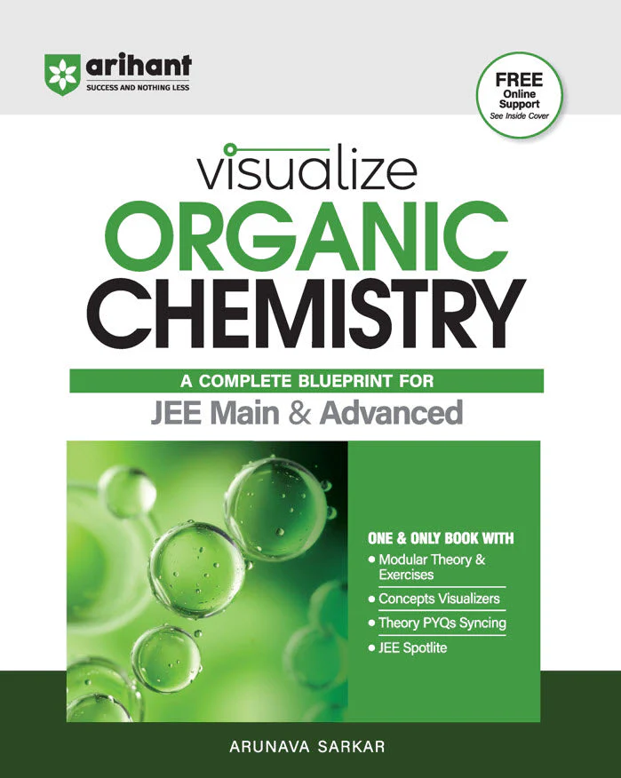 Visualize Organic Chemistry For JEE Main & Advanced by Arunava Sarkar | New Edition | Free Online Support