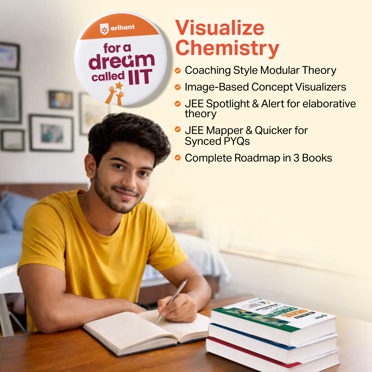 Visualize Organic Chemistry for JEE Main & Advanced 2027 | Complete JEE Blueprint with Concept Visualizers, Modular Theory & Exercises, Theory–PYQ Syncing & JEE Spotlight | Arunava Sarkar - Image 4